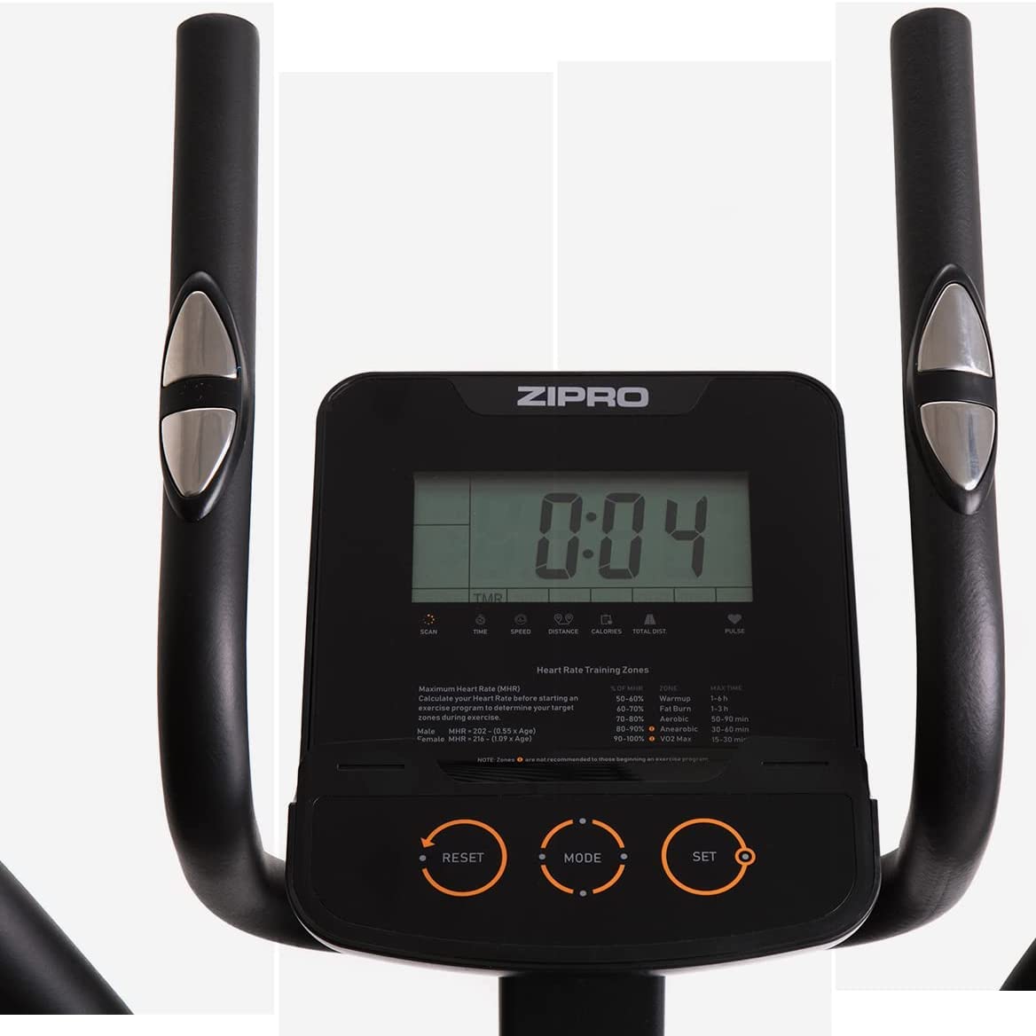 Zipro Crosstrainer Hulk RS, Ellipsentrainer bis zu 150 kg, Crosstrainer für Zuhause, Cardio Trainingsgerät, Exercise Machines, Heimtrainer, 8 Widerstandsstufen
